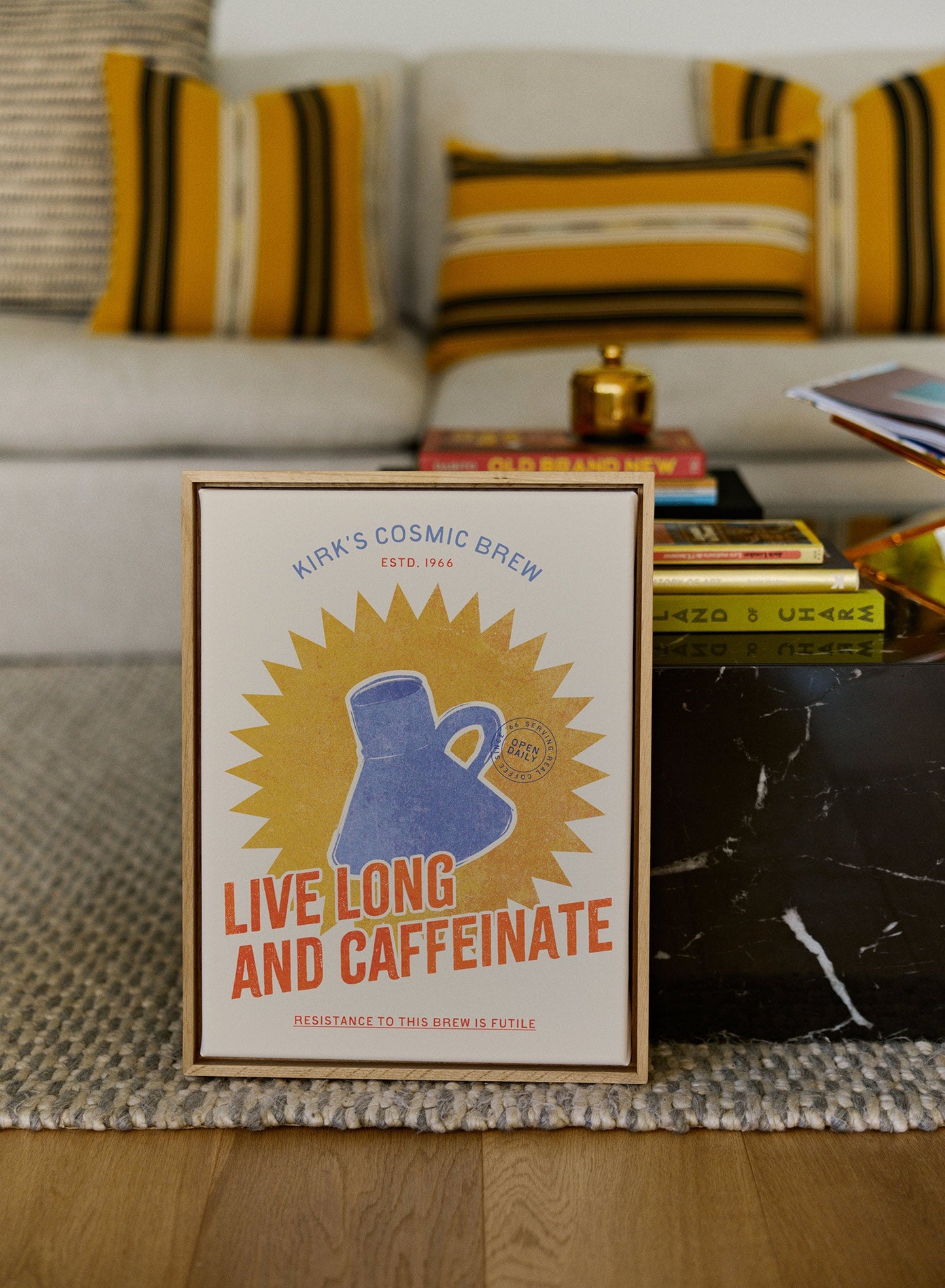 Live Long and Caffeinate, Poster