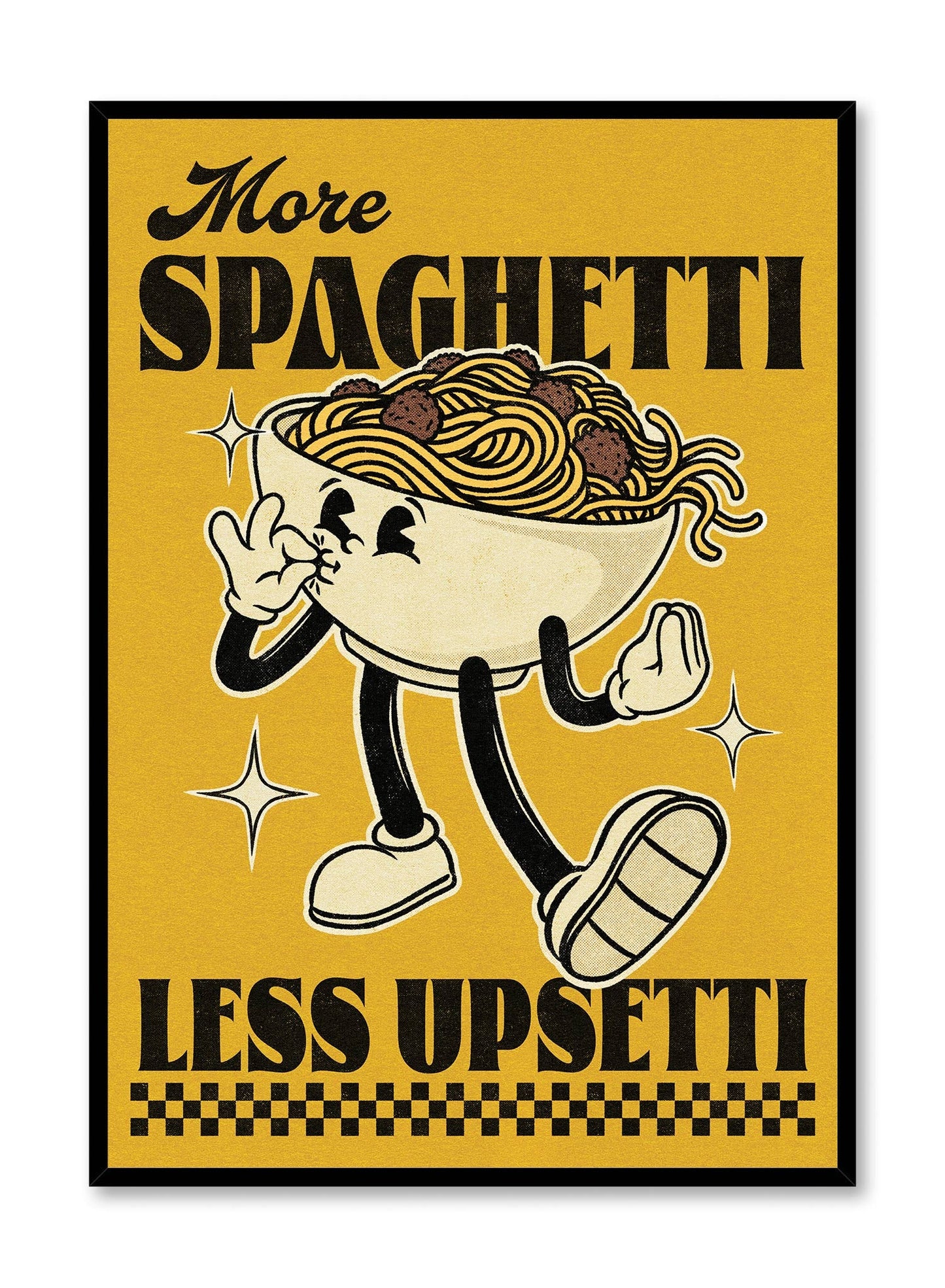 More Spaghetti, Less Upsetti, Poster