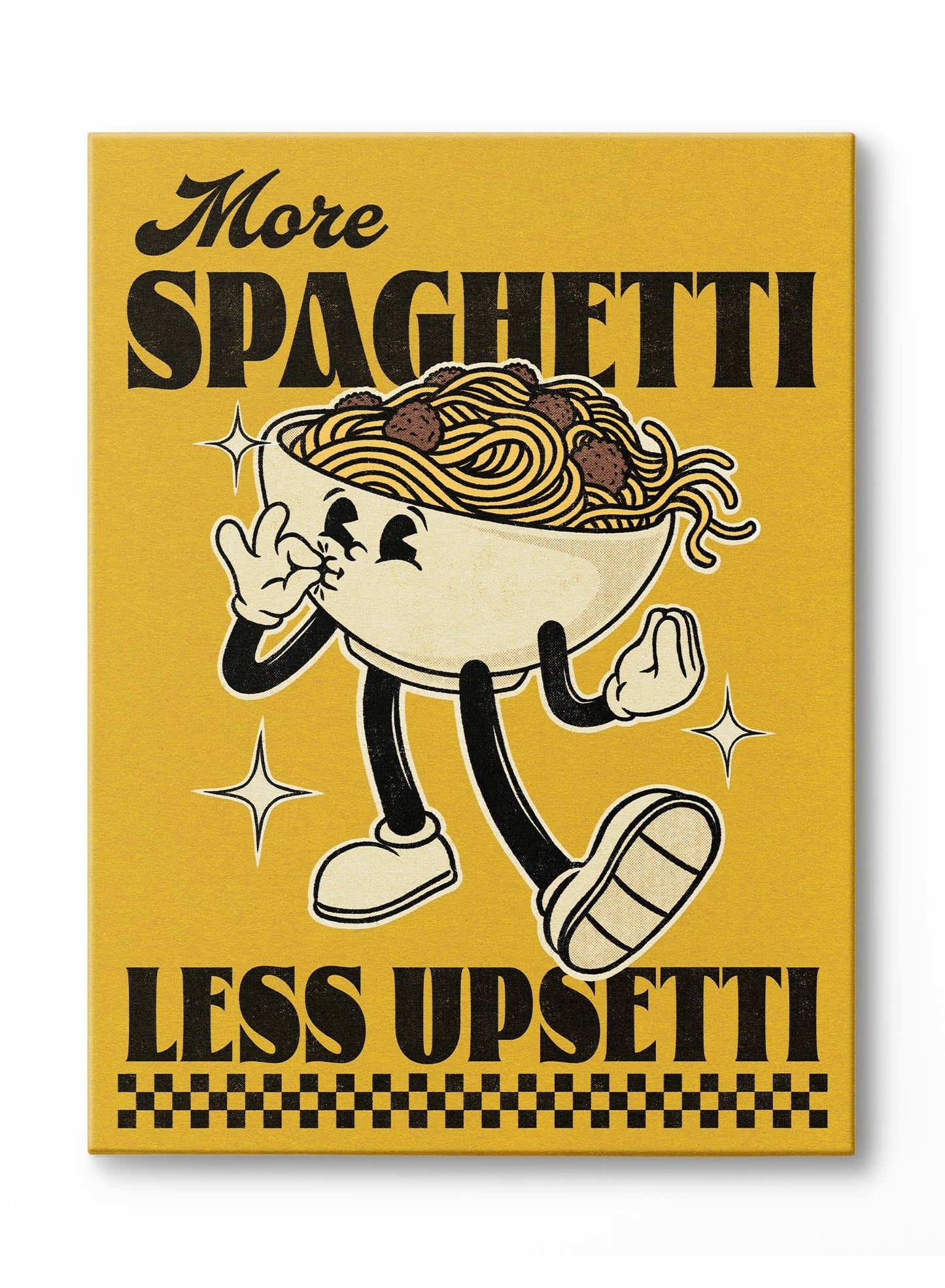 More Spaghetti, Less Upsetti, Poster