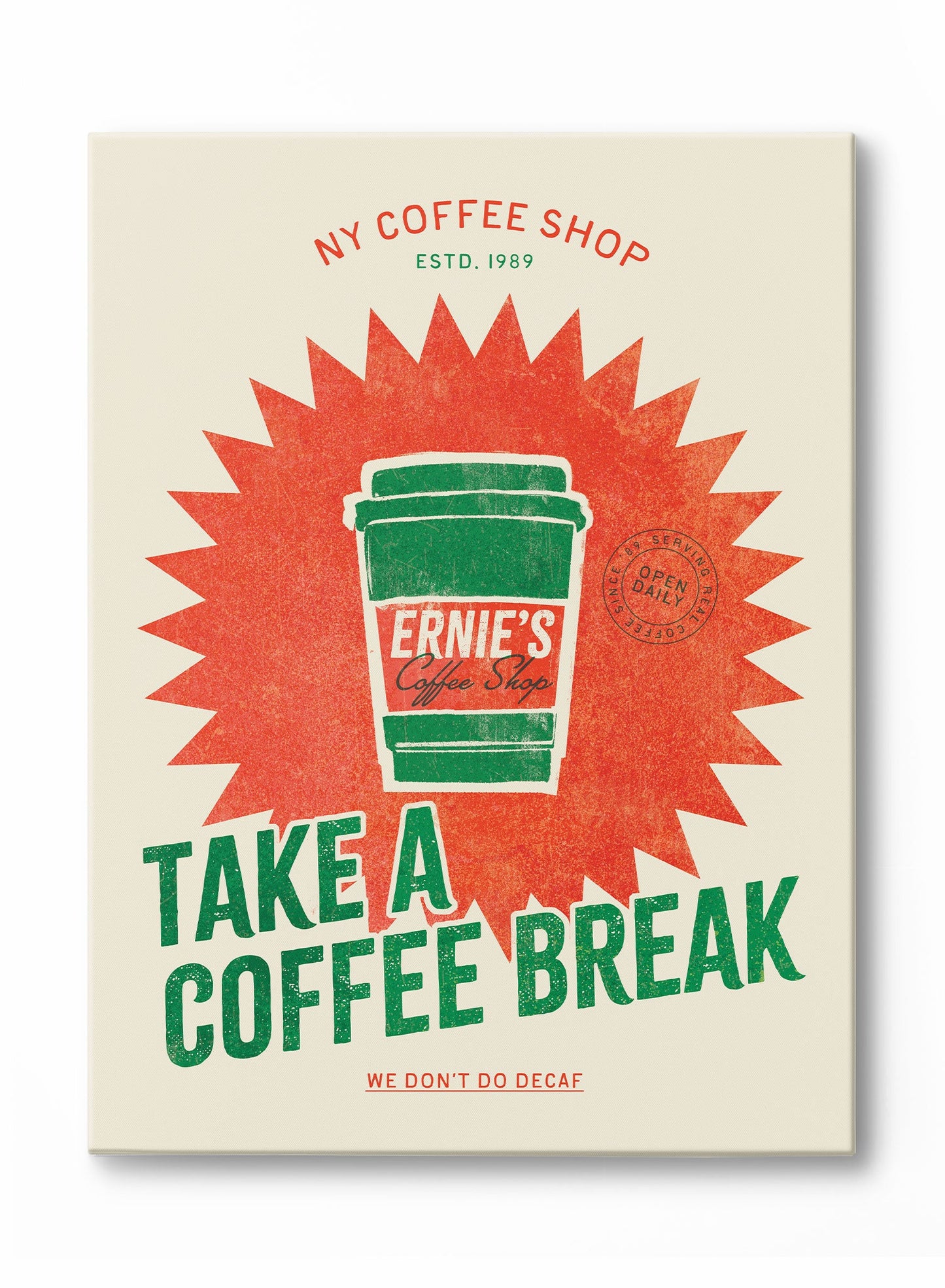 Caffeinated Club, Poster